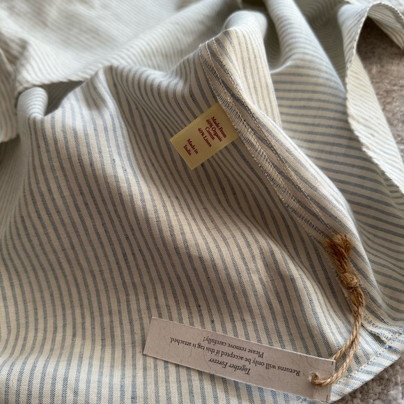 Christy Dawn Etta Dress / NWT Blue Harvest Stripe / Size Medium - Picture 9 of 12